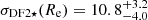 $ \sigma_\mathrm{{DF2}\star}(R_{\mathrm{e}}) = 10.8_{-4.0}^{+3.2} $