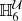 $ \mathbb{H}_{6}^\mathcal{U} $