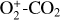 ${\rm{O}}_2^ + - {\rm{C}}{{\rm{O}}_2}$